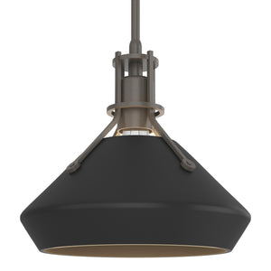 Hubbardton Forge - 184251-SKT-MULT-07-10 - One Light Mini Pendant - Henry - Dark Smoke