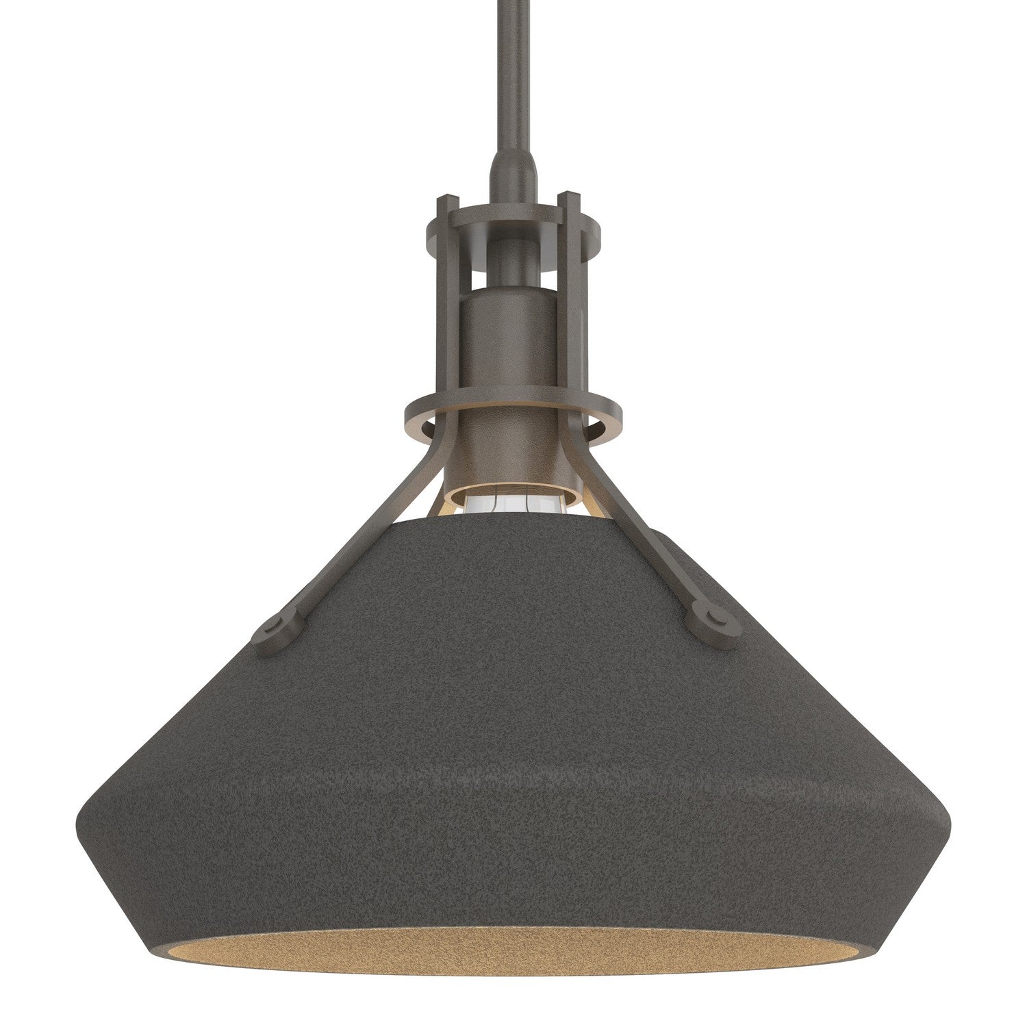 Hubbardton Forge - 184251-SKT-MULT-07-20 - Henry with Chamfer Pendant - Henry - Dark Smoke