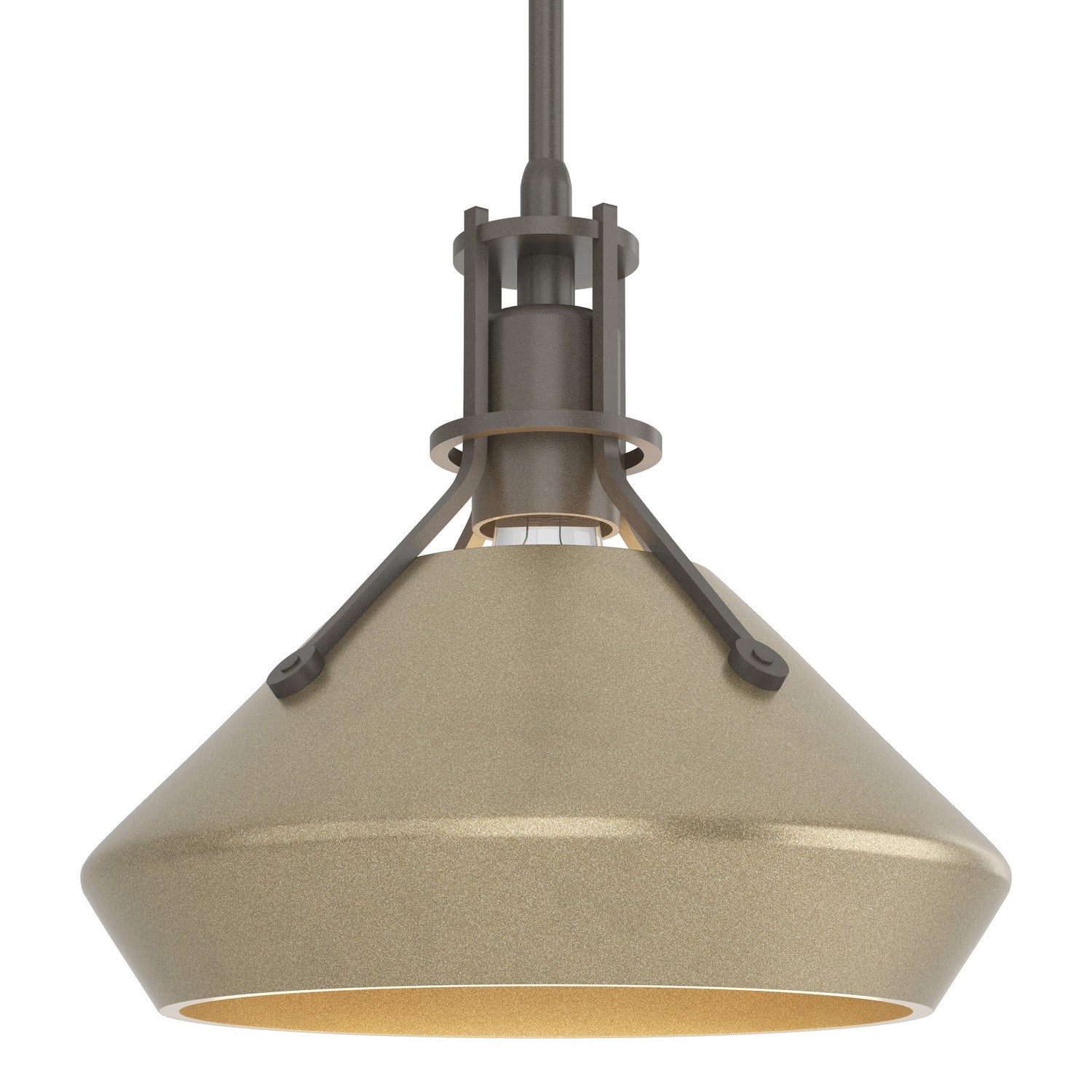 Hubbardton Forge - 184251-SKT-MULT-07-84 - Henry with Chamfer Pendant - Henry - Dark Smoke