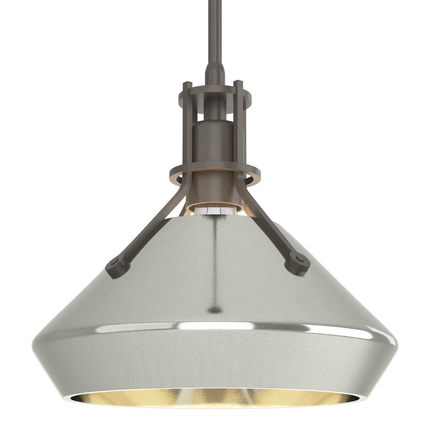 Hubbardton Forge - 184251-SKT-MULT-07-85 - Henry with Chamfer Pendant - Henry - Dark Smoke