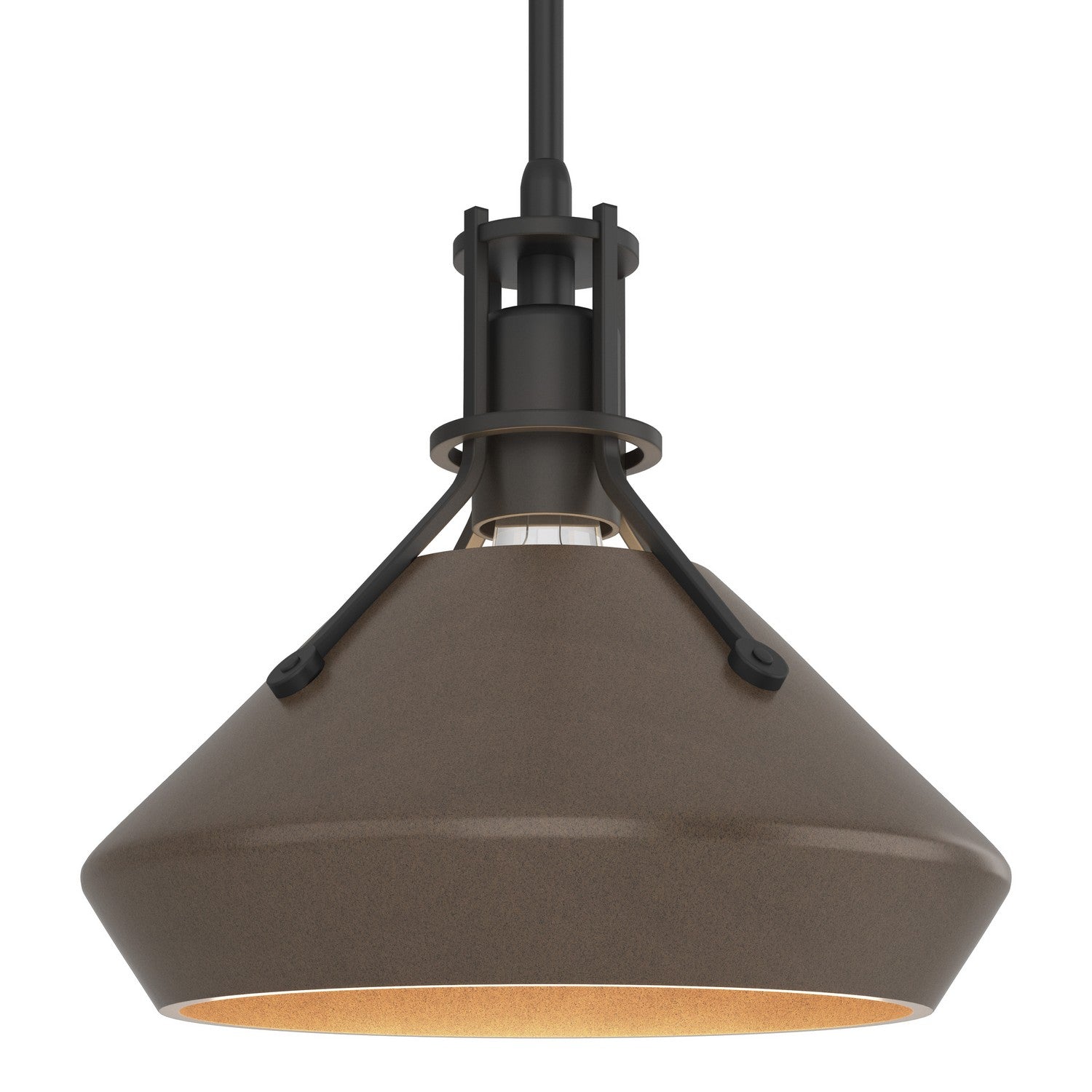 Hubbardton Forge - 184251-SKT-MULT-10-05 - Henry with Chamfer Pendant - Henry - Black