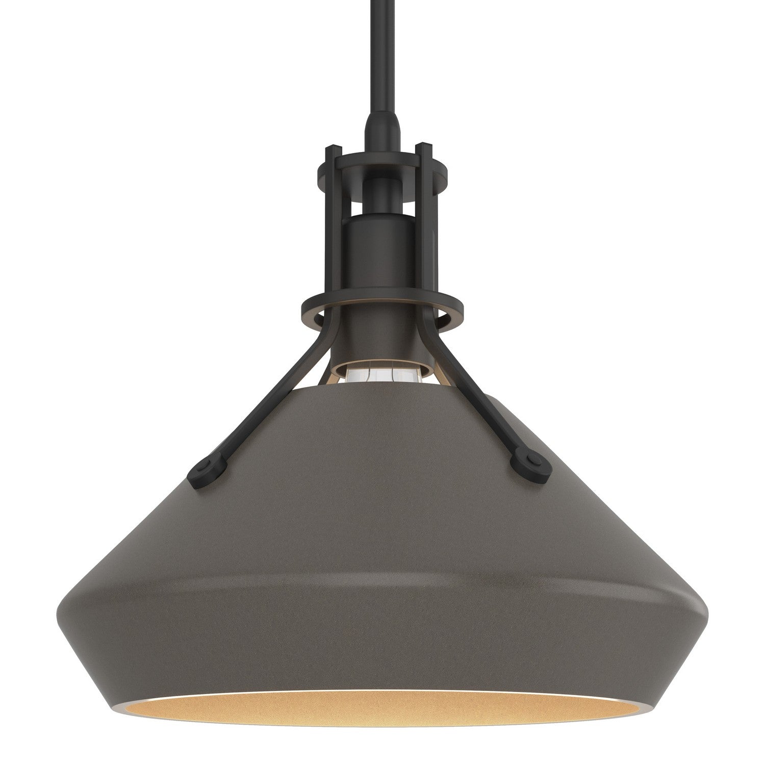 Hubbardton Forge - 184251-SKT-MULT-10-07 - Henry with Chamfer Pendant - Henry - Black