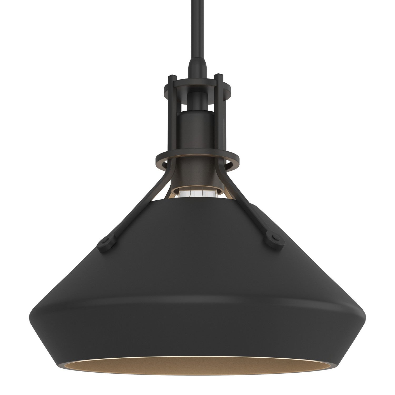 Hubbardton Forge - 184251-SKT-MULT-10-10 - Henry with Chamfer Pendant - Henry - Black