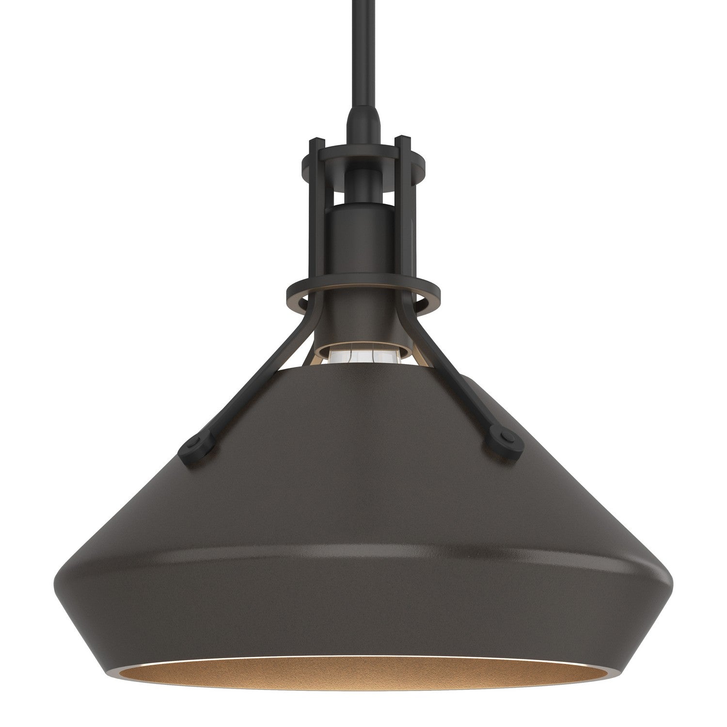 Hubbardton Forge - 184251-SKT-MULT-10-14 - Henry with Chamfer Pendant - Henry - Black