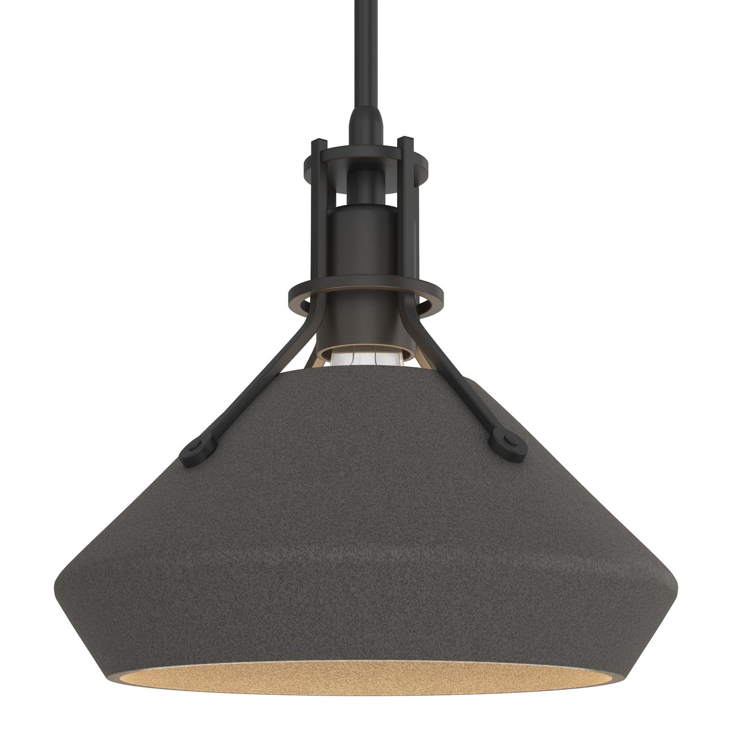 Hubbardton Forge - 184251-SKT-MULT-10-20 - Henry with Chamfer Pendant - Henry - Black