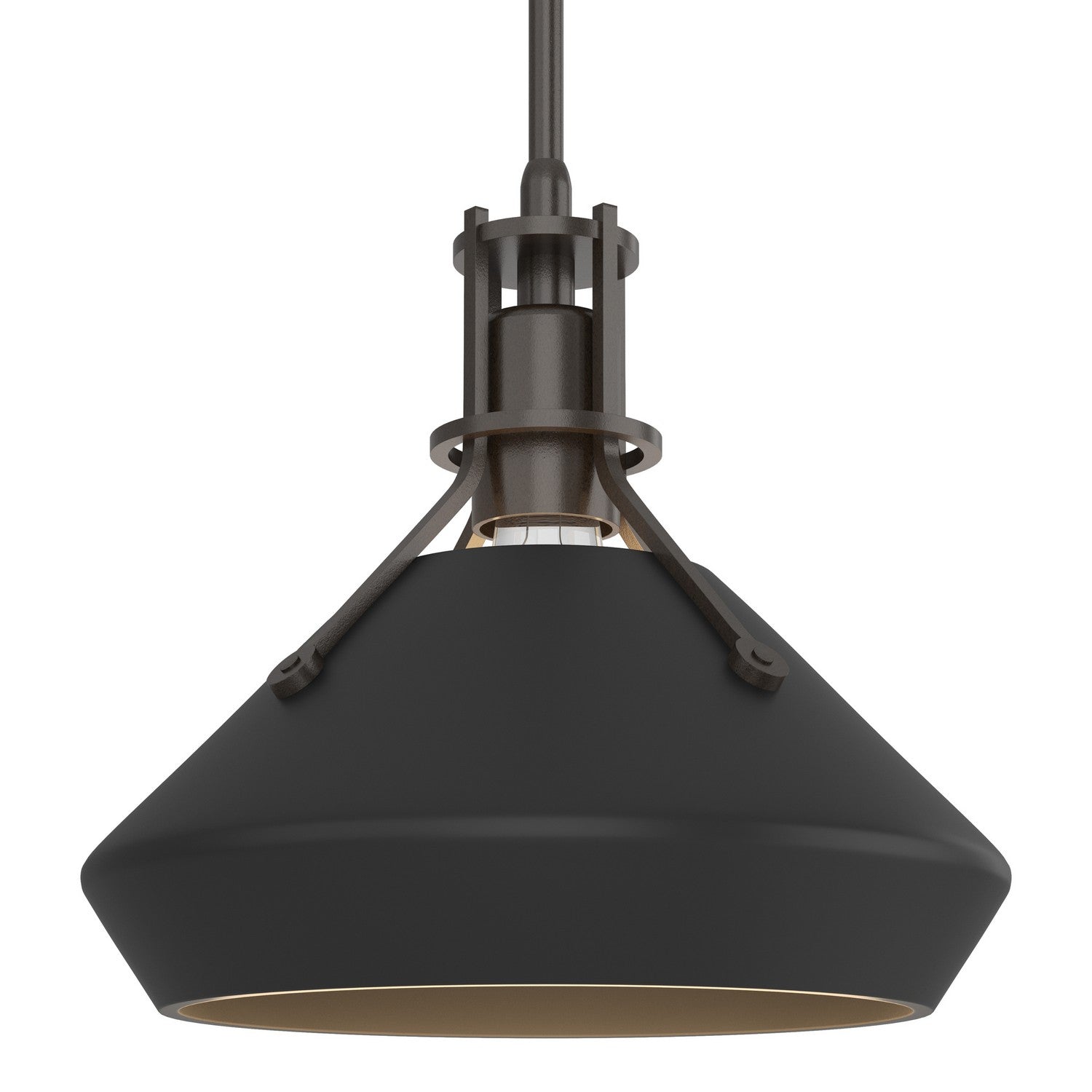 Hubbardton Forge - 184251-SKT-MULT-14-10 - Henry with Chamfer Pendant - Henry - Oil Rubbed Bronze