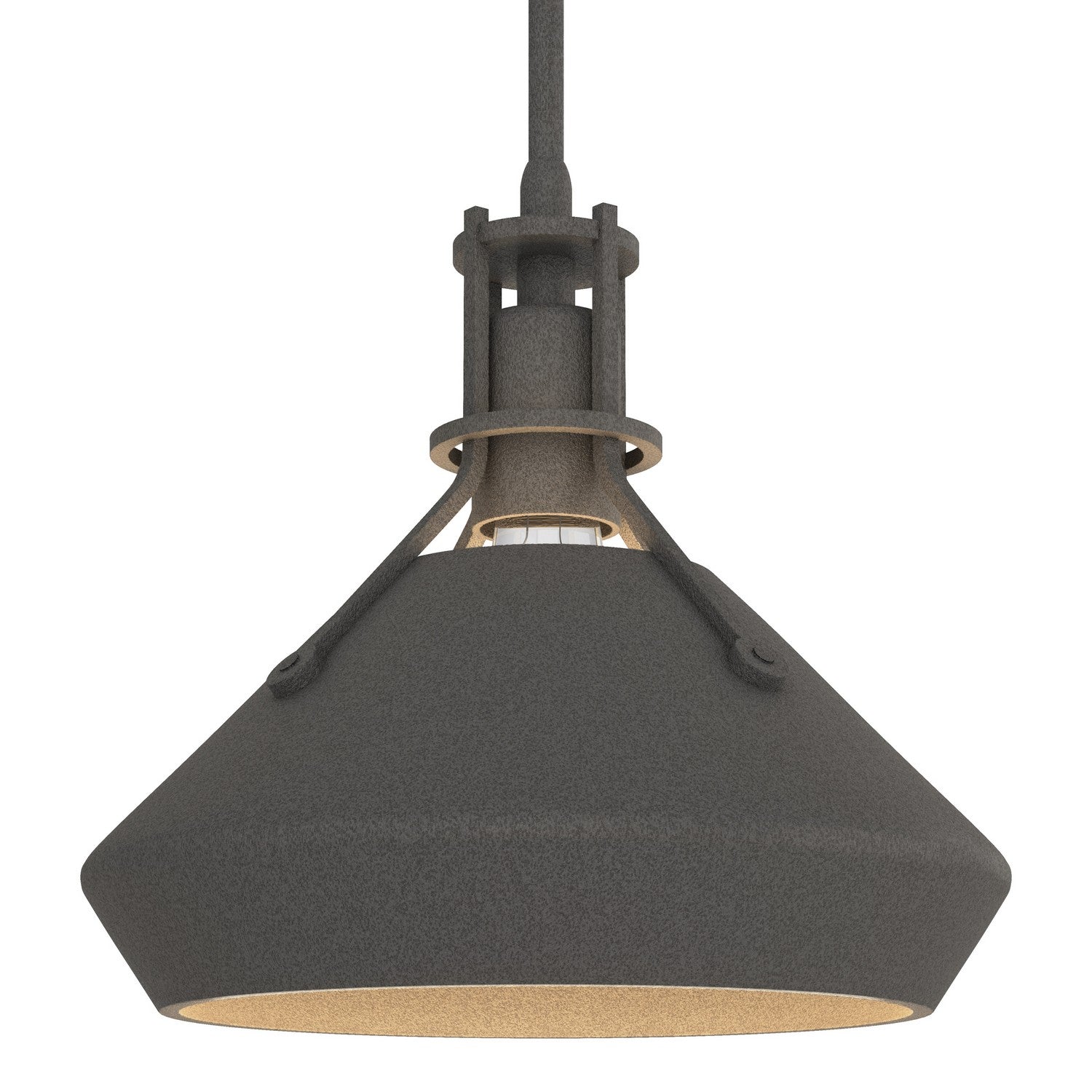 Hubbardton Forge - 184251-SKT-MULT-20-20 - Henry with Chamfer Pendant - Henry - Natural Iron