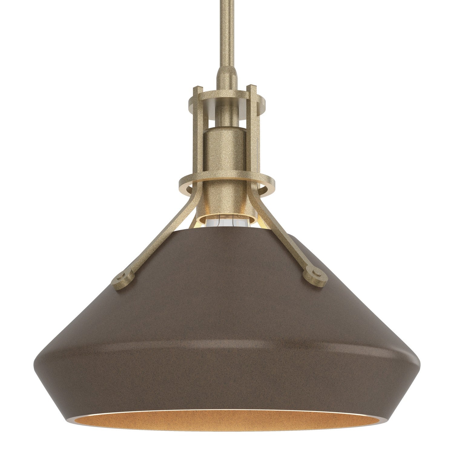 Hubbardton Forge - 184251-SKT-MULT-84-05 - Henry with Chamfer Pendant - Henry - Soft Gold