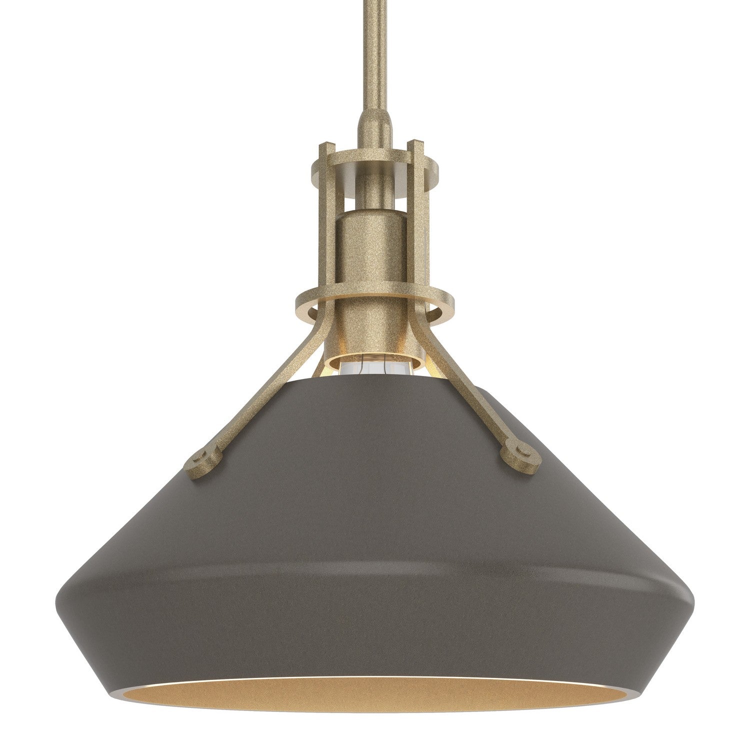 Hubbardton Forge - 184251-SKT-MULT-84-07 - Henry with Chamfer Pendant - Henry - Soft Gold