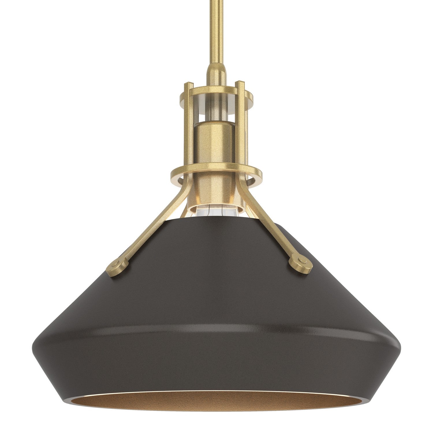 Hubbardton Forge - 184251-SKT-MULT-86-14 - Henry with Chamfer Pendant - Henry - Modern Brass
