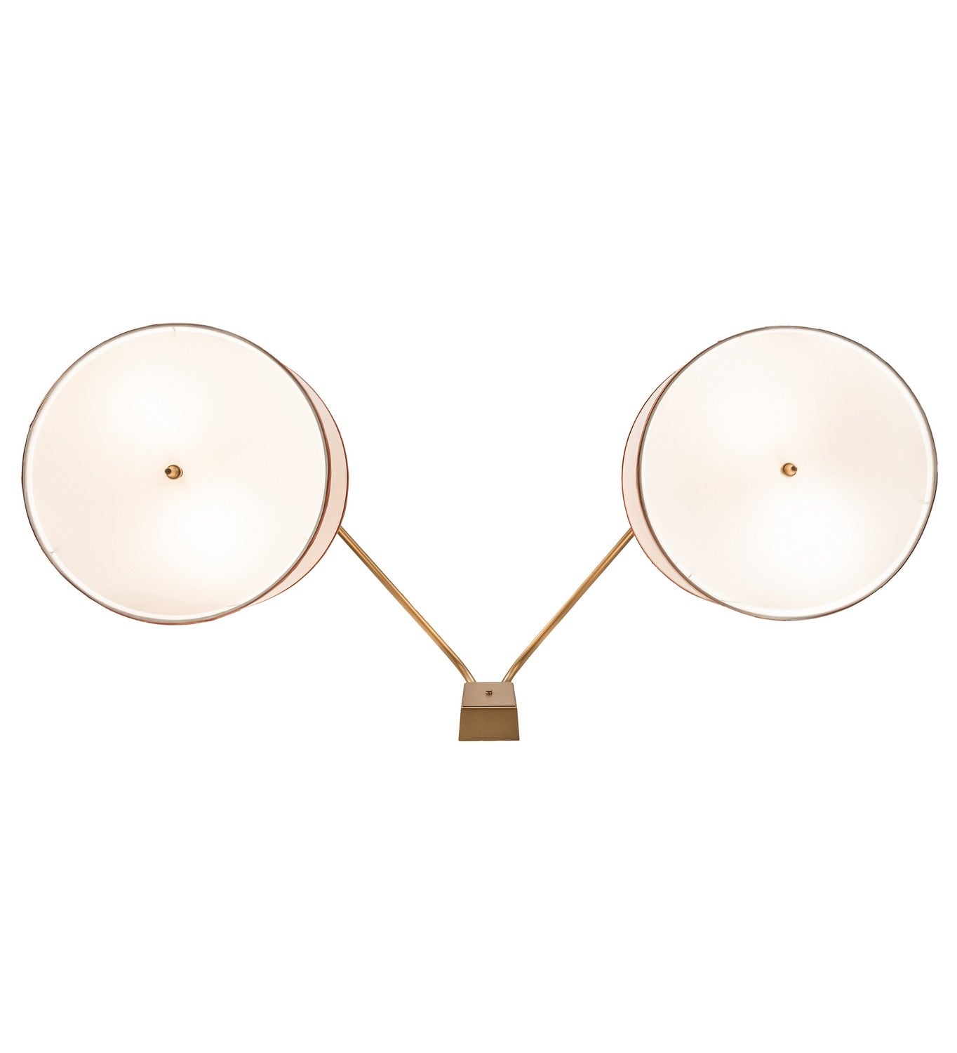 Meyda Tiffany - 263276 - Two Light Wall Sconce - Cilindro - Gold Metallic