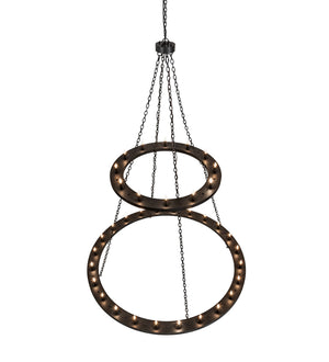 Meyda Tiffany - 264588 - 36 Light Chandelier - Loxley - Solar Black