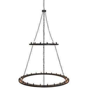 Meyda Tiffany - 264588 - 36 Light Chandelier - Loxley - Solar Black