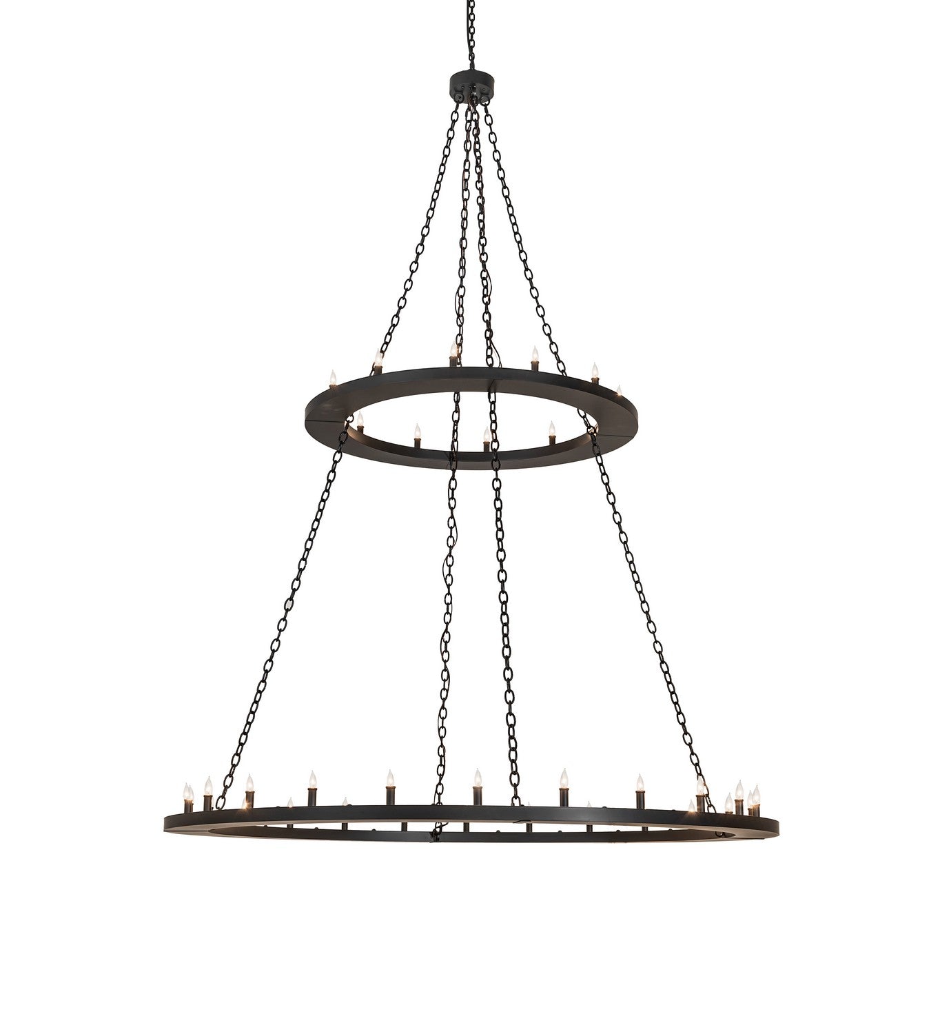 Meyda Tiffany - 264588 - 36 Light Chandelier - Loxley - Solar Black