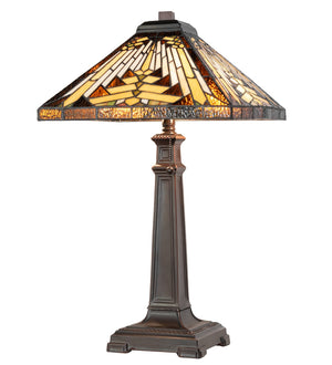 Meyda Tiffany - 268728 - Two Light Table Lamp - Nuevo Mission