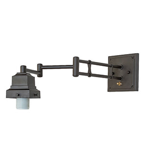 Meyda Tiffany - 258382 - One Light Wall Sconce - Abilene - Oil Rubbed Bronze