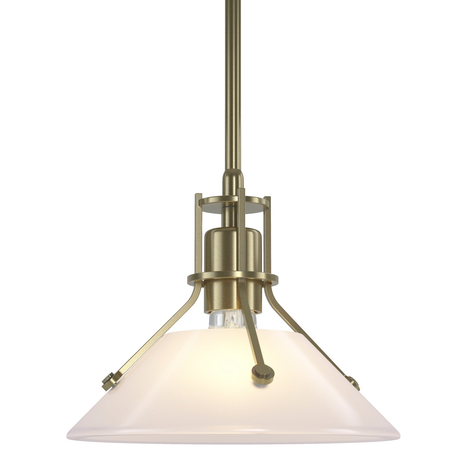 Hubbardton Forge - 184253-SKT-MULT-86-FD0673 - Henry Mini Pendant - Henry - Modern Brass