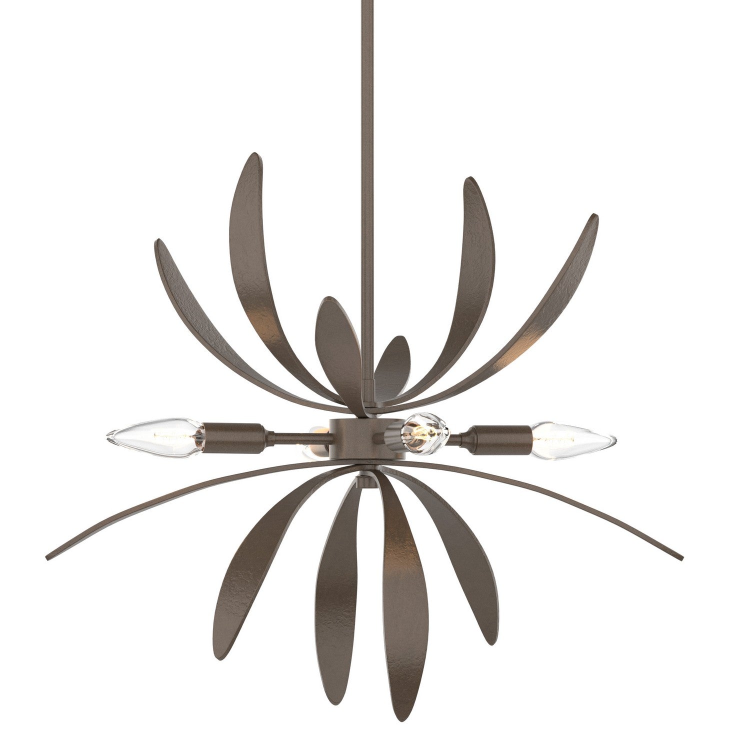 Hubbardton Forge - 184350-SKT-MULT-05 - Dahlia Mini Pendant - Dahlia - Bronze