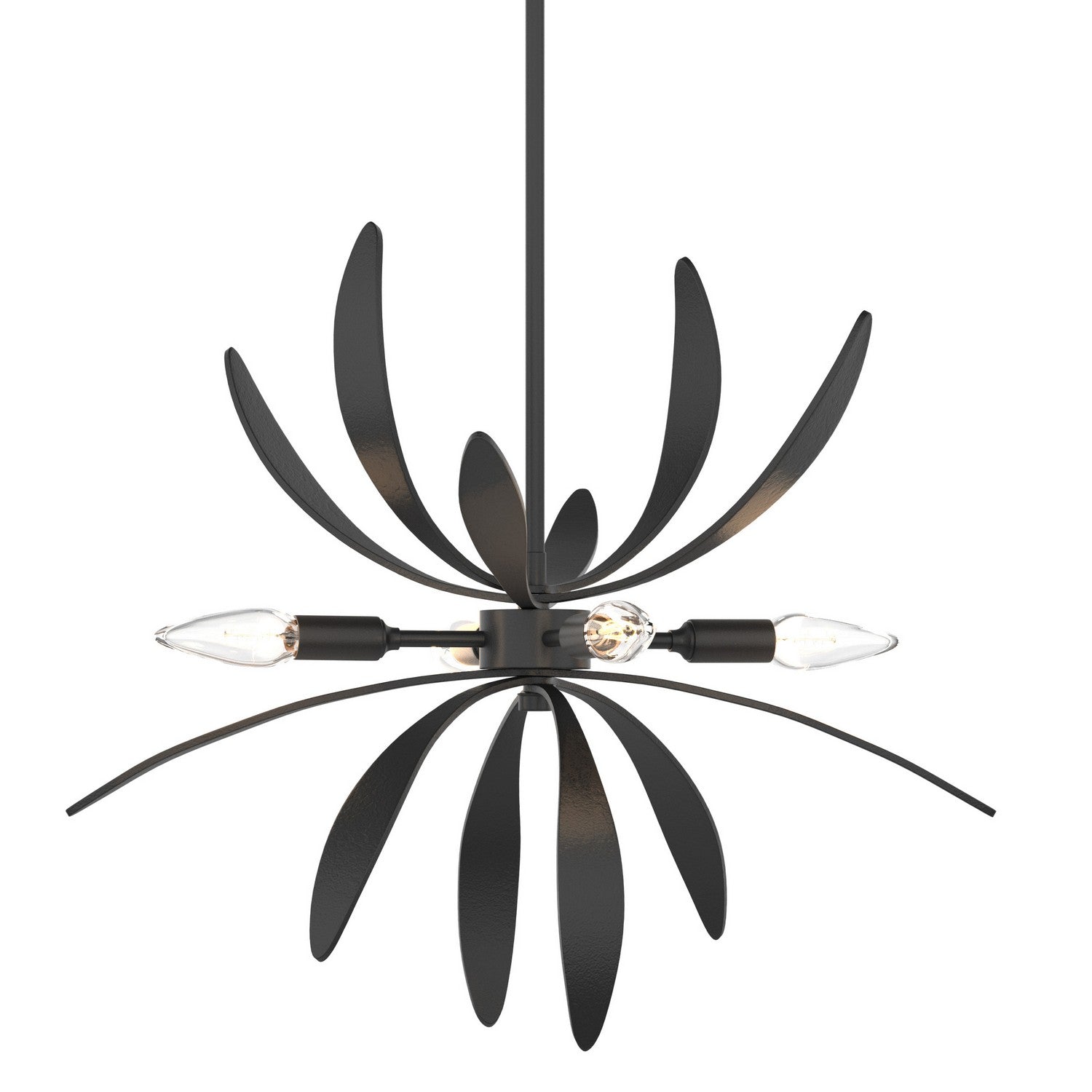 Hubbardton Forge - 184350-SKT-MULT-10 - Dahlia Mini Pendant - Dahlia - Black