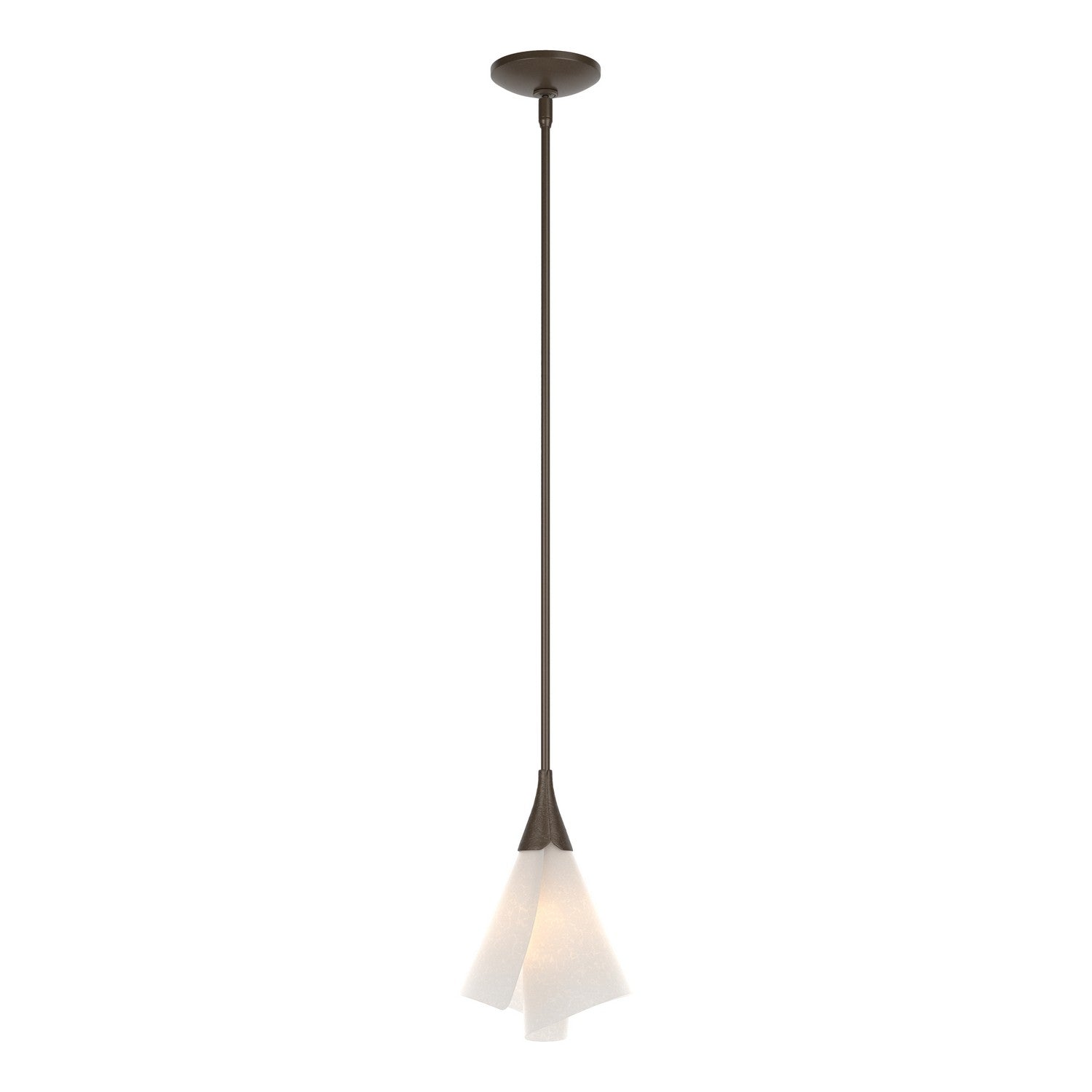 Hubbardton Forge - 184530-SKT-MULT-05-SH1987 - One Light Mini Pendant - Mobius - Bronze