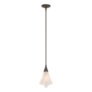 Hubbardton Forge - 184530-SKT-MULT-05-SH1987 - One Light Mini Pendant - Mobius - Bronze