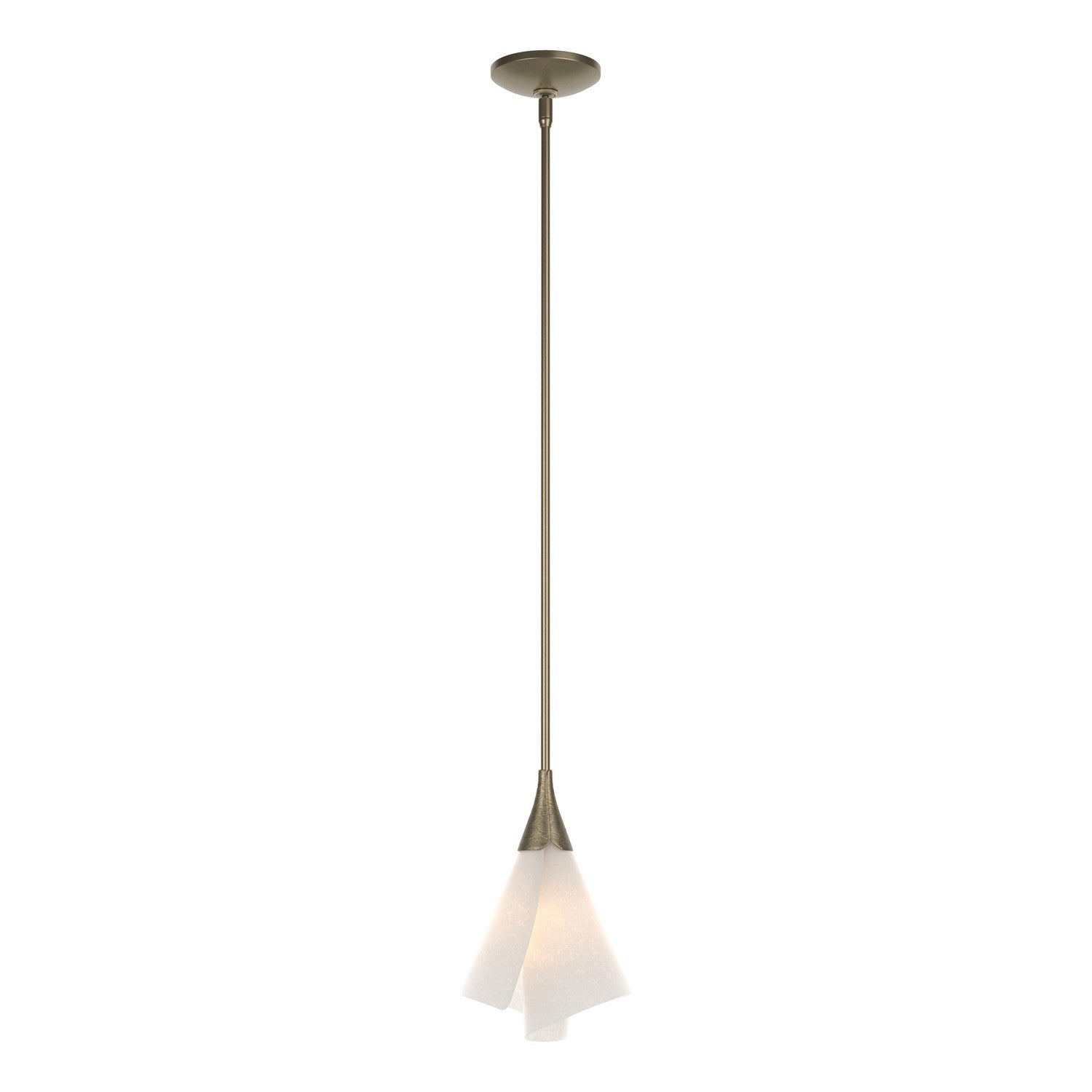 Hubbardton Forge - 184530-SKT-MULT-84-SH1987 - One Light Mini Pendant - Mobius - Soft Gold