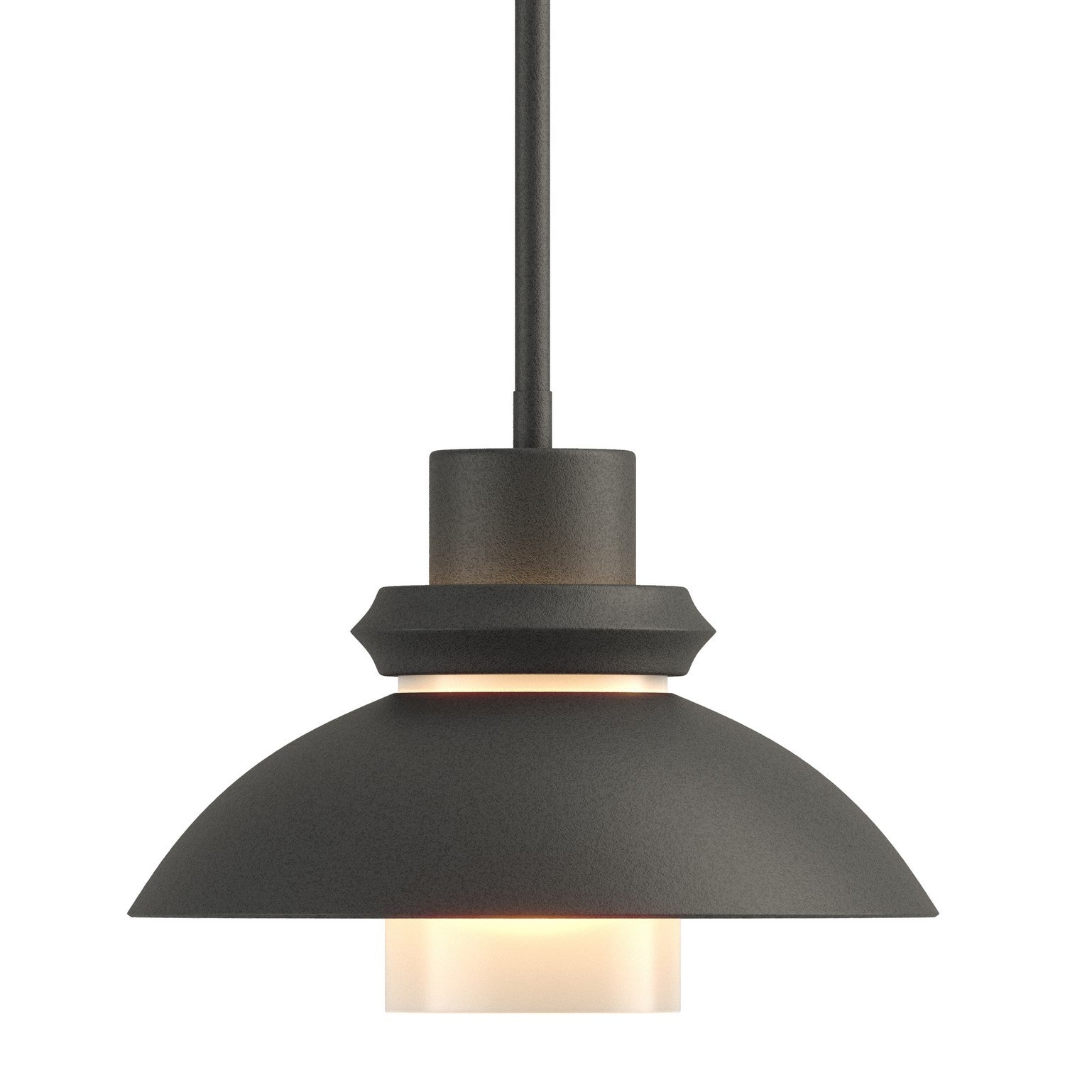 Hubbardton Forge - 184970-SKT-MULT-20 - One Light Mini Pendant - Staccato - Natural Iron