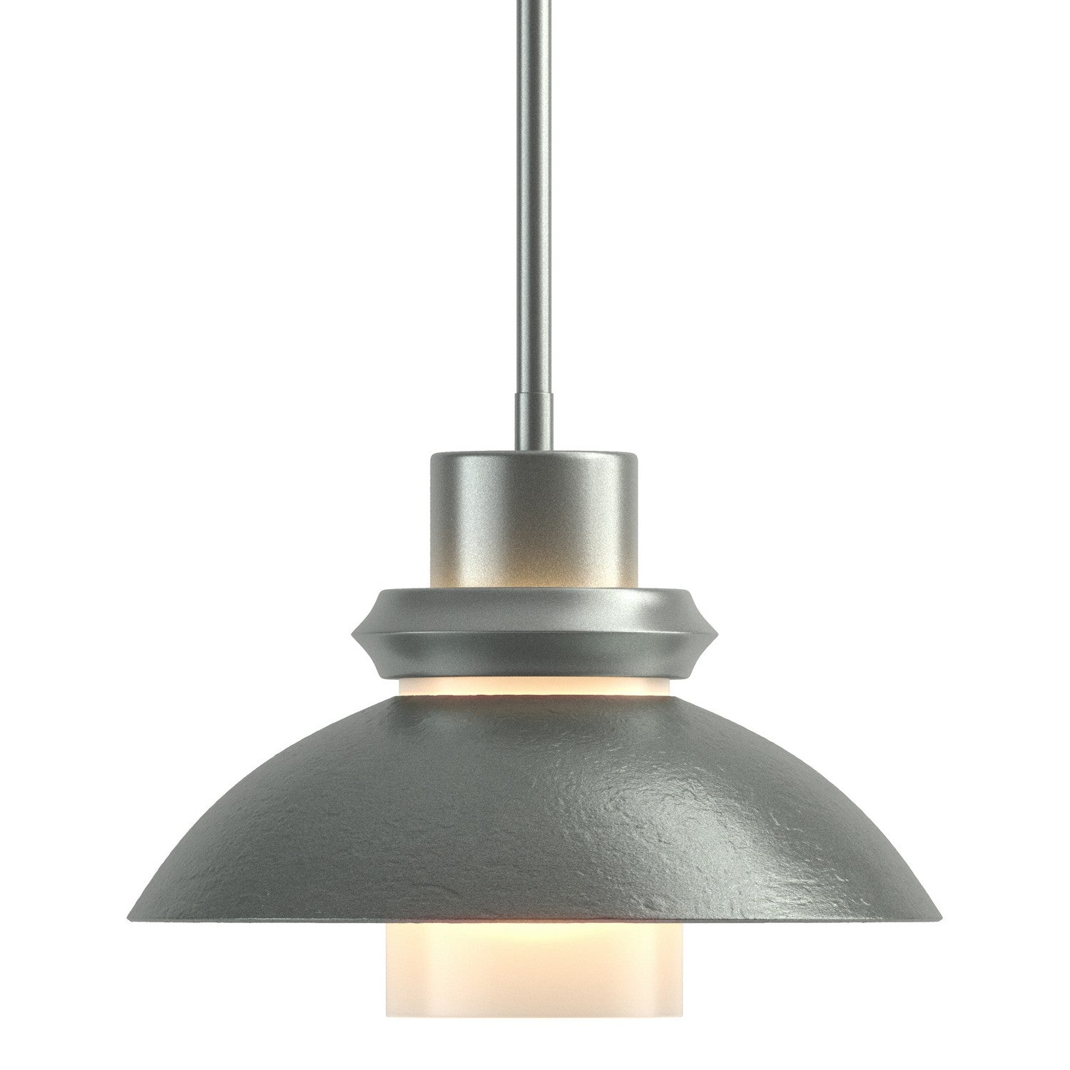 Hubbardton Forge - 184970-SKT-MULT-82 - One Light Mini Pendant - Staccato - Vintage Platinum