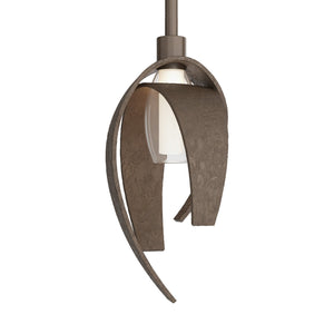 Hubbardton Forge - 186500-SKT-MULT-05 - One Light Mini Pendant - Corona - Bronze