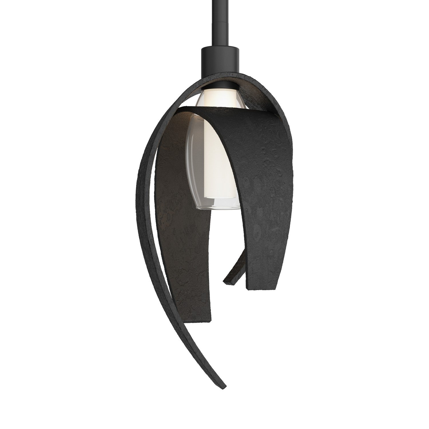 Hubbardton Forge - 186500-SKT-MULT-10 - One Light Mini Pendant - Corona - Black