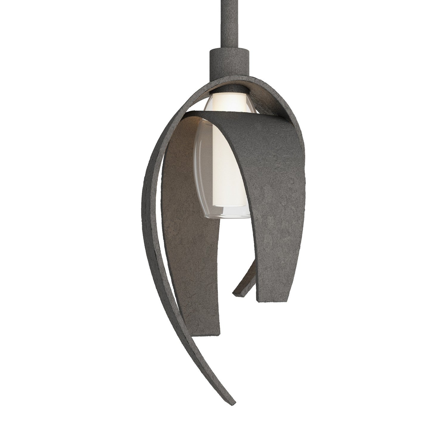 Hubbardton Forge - 186500-SKT-MULT-20 - One Light Mini Pendant - Corona - Natural Iron