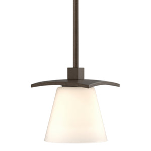 Hubbardton Forge - 186600-SKT-MULT-05-GG0242 - One Light Mini Pendant - Wren - Bronze