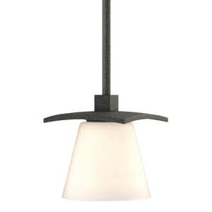 Hubbardton Forge - 186600-SKT-MULT-20-GG0242 - One Light Mini Pendant - Wren - Natural Iron