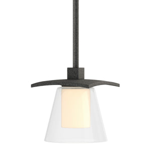 Hubbardton Forge - 186600-SKT-MULT-20-ZU0284 - One Light Mini Pendant - Wren - Natural Iron
