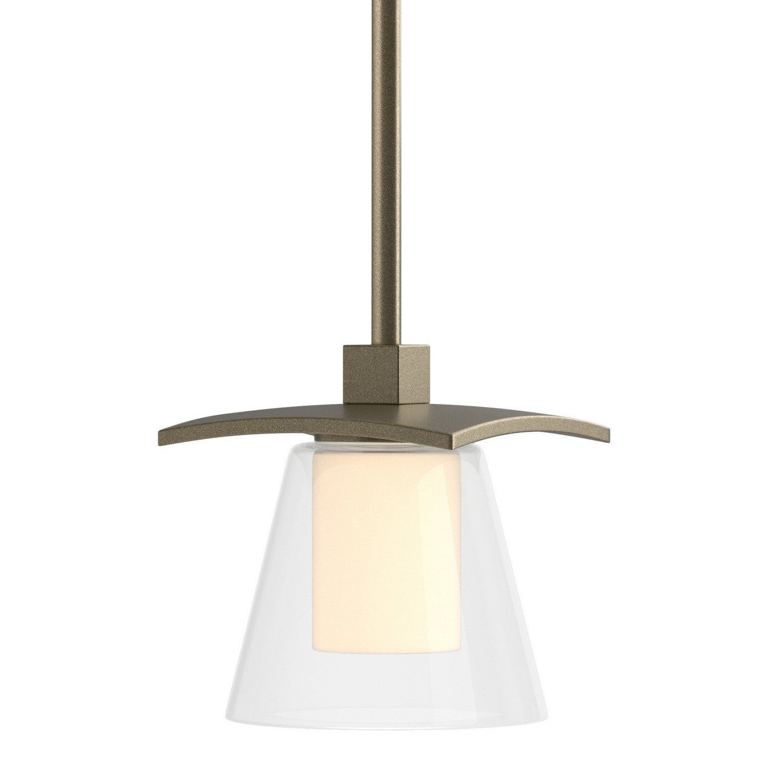 Hubbardton Forge - 186600-SKT-MULT-84-ZU0284 - One Light Mini Pendant - Wren - Soft Gold