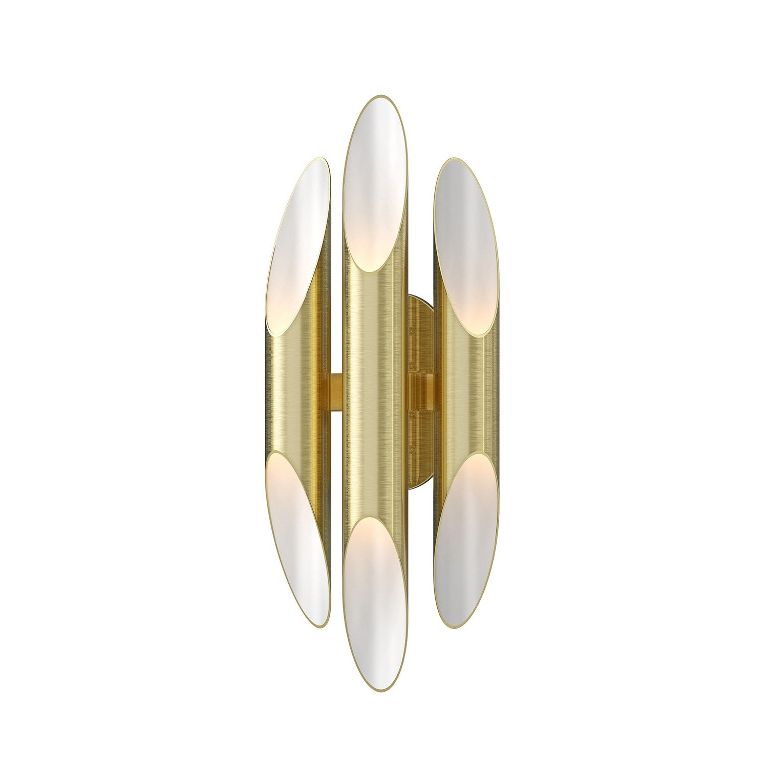 Sonneman - 2043.38 - LED Wall Sconce - Chimes - Satin Brass