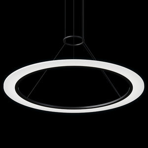 Sonneman - 2073.25 - LED Pendant - Arctic Rings - Satin Black