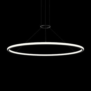 Sonneman - 2234.25 - LED Pendant - Luna - Satin Black