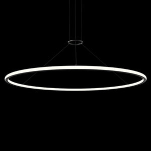 Sonneman - 2235.25 - LED Pendant - Luna - Satin Black