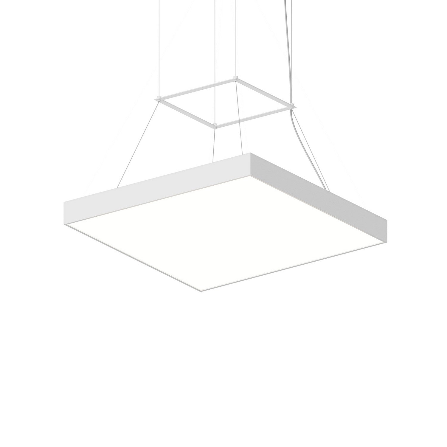 Sonneman - 3973.03 - LED Pendant - Pi - Satin White