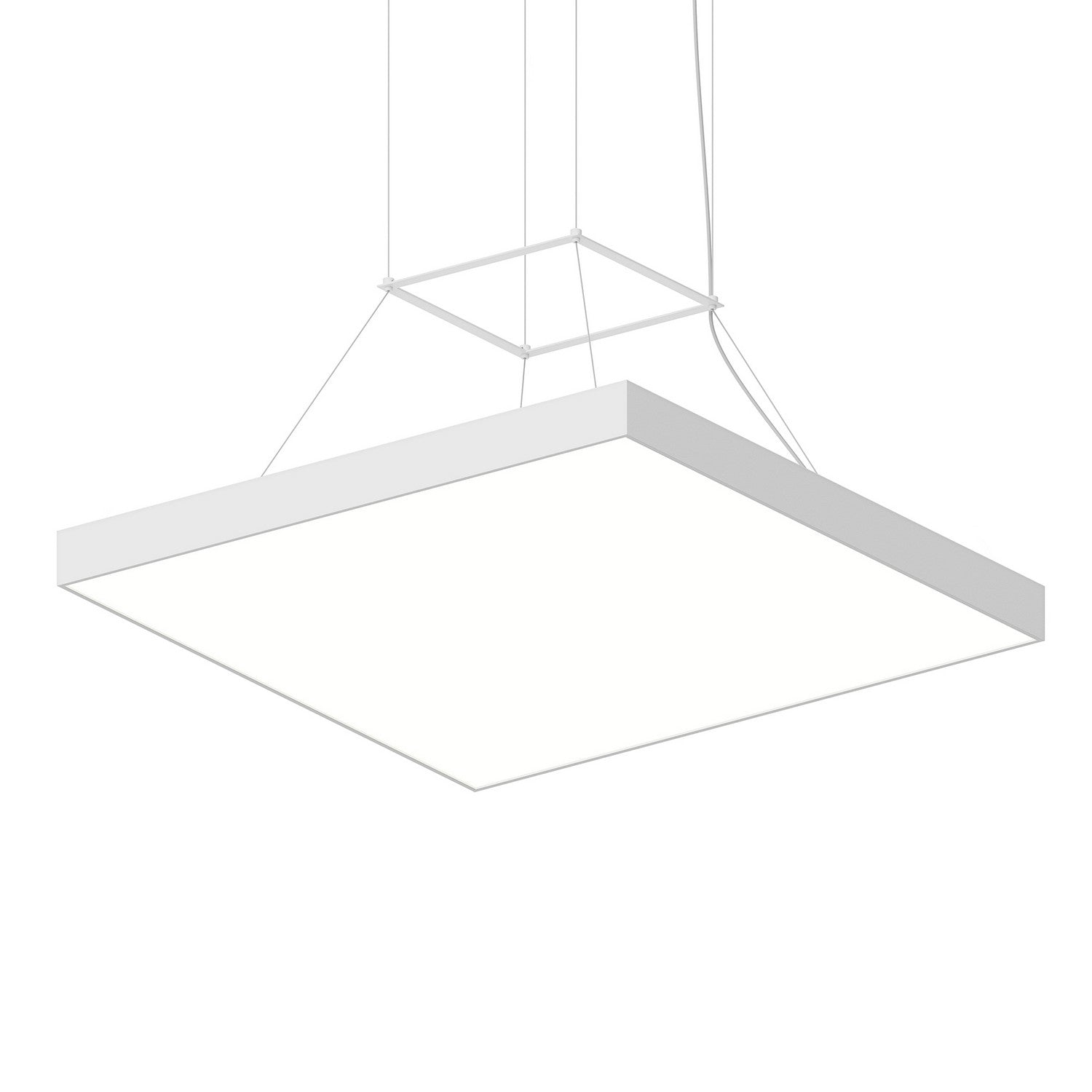 Sonneman - 3974.03 - LED Pendant - Pi - Satin White