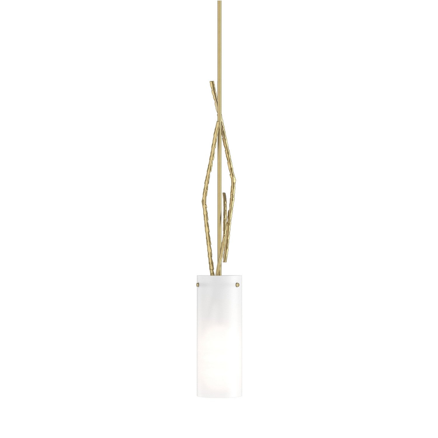 Hubbardton Forge - 186670-SKT-MULT-86-GG0336 - One Light Mini Pendant - Brindille - Modern Brass