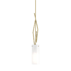 Hubbardton Forge - 186670-SKT-MULT-86-GG0336 - One Light Mini Pendant - Brindille - Modern Brass