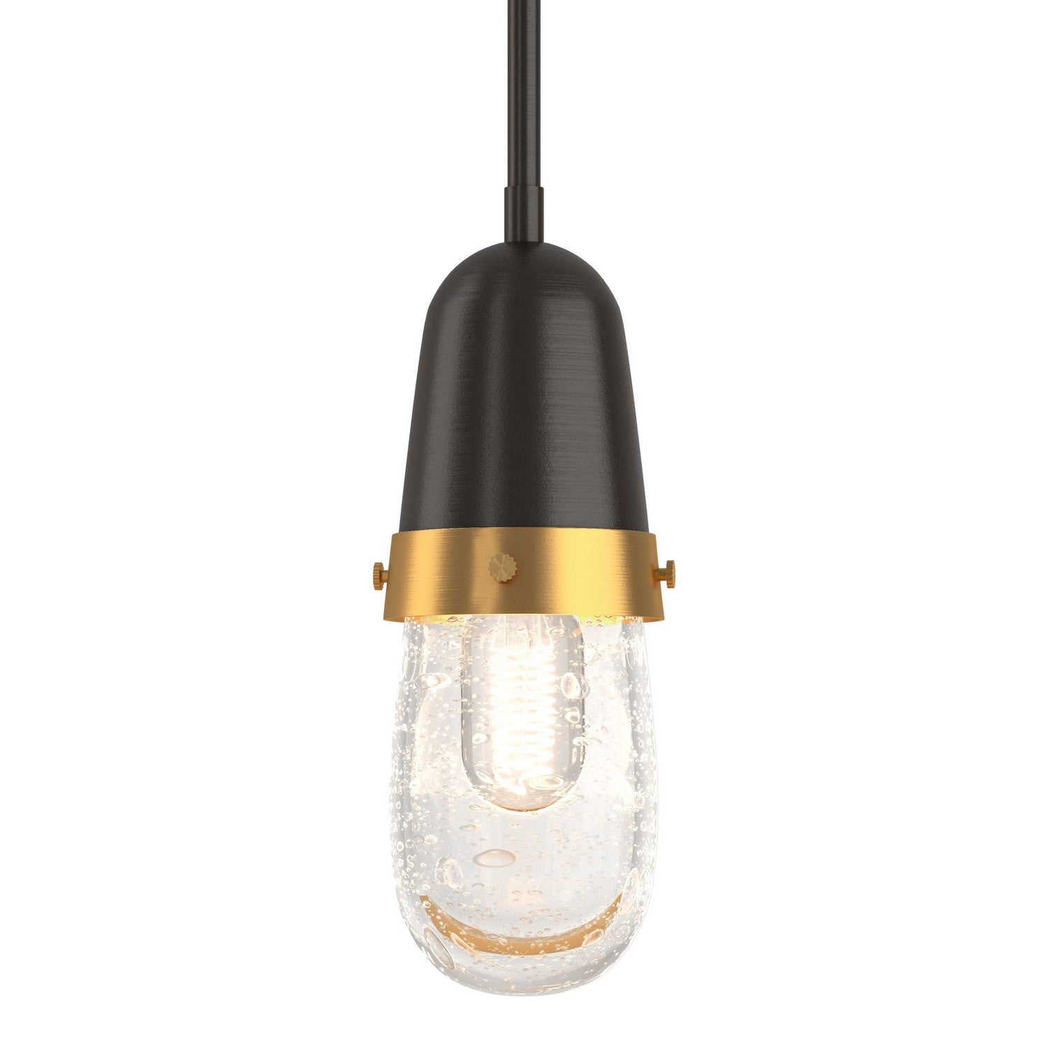 Hubbardton Forge - 187000-SKT-MULT-14-BR-YG0512 - One Light Mini Pendant - Fizz - Oil Rubbed Bronze