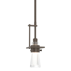 Hubbardton Forge - 187100-SKT-MULT-05-ZM0343 - One Light Mini Pendant - Erlenmeyer - Bronze