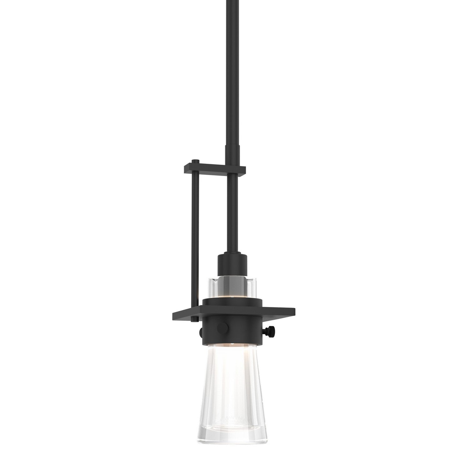 Hubbardton Forge - 187100-SKT-MULT-10-ZM0343 - One Light Mini Pendant - Erlenmeyer - Black