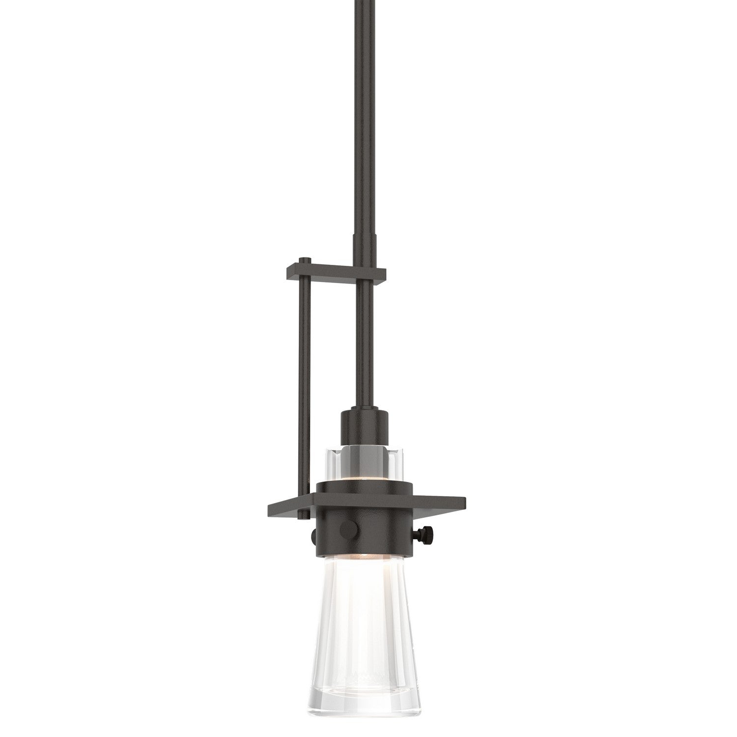 Hubbardton Forge - 187100-SKT-MULT-14-ZM0343 - Erlenmeyer Small Mini Pendant - Erlenmeyer - Oil Rubbed Bronze