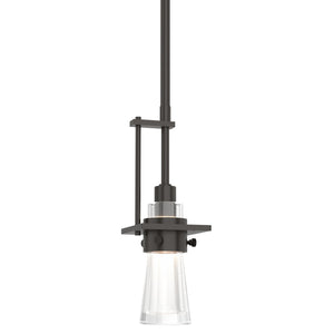 Hubbardton Forge - 187100-SKT-MULT-14-ZM0343 - One Light Mini Pendant - Erlenmeyer - Oil Rubbed Bronze