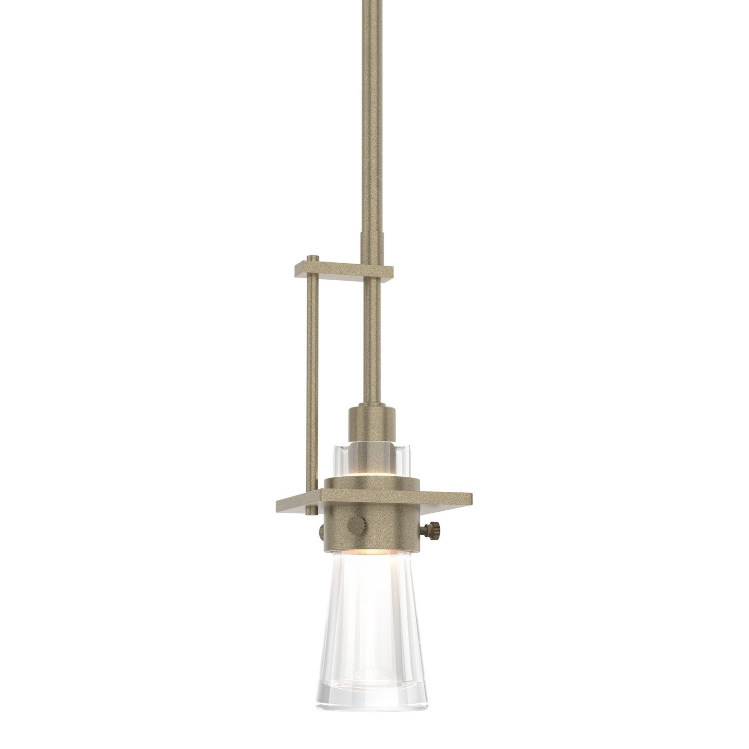 Hubbardton Forge - 187100-SKT-MULT-84-ZM0343 - One Light Mini Pendant - Erlenmeyer - Soft Gold