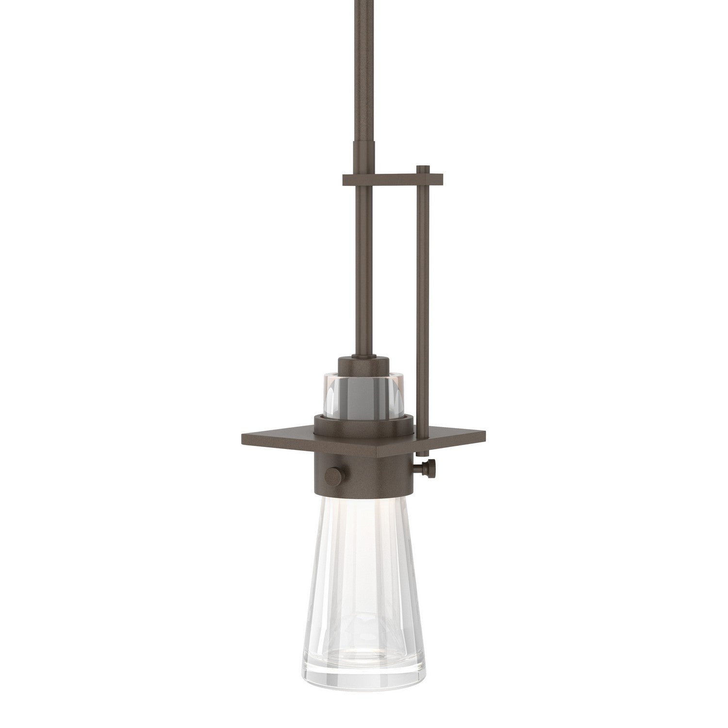 Hubbardton Forge - 187150-SKT-MULT-05-ZM0349 - One Light Mini Pendant - Erlenmeyer - Bronze